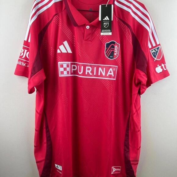 St. Louis City SC Marcel Hartel #17 Size 2XL MLS Adidas Jersey - 24/25 Kit - NWT - Picture 1 of 9